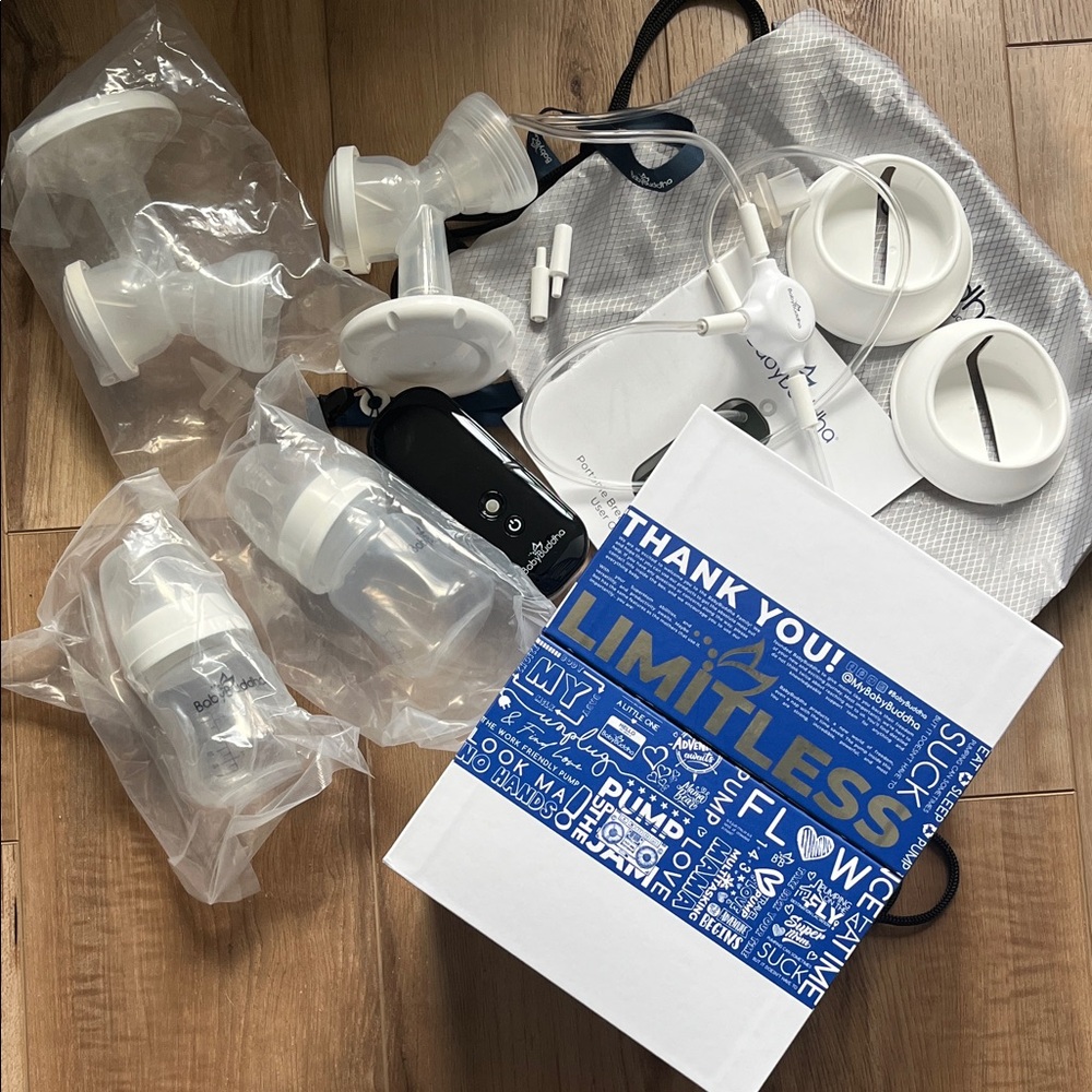 Baby Buddah Limitless Breast Complete Pump Set with Accessories